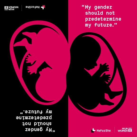 On this #DayoftheGirl, let's ensure that we all have the freedom to fulfill our full potential, regardless of gender. #HeForShe