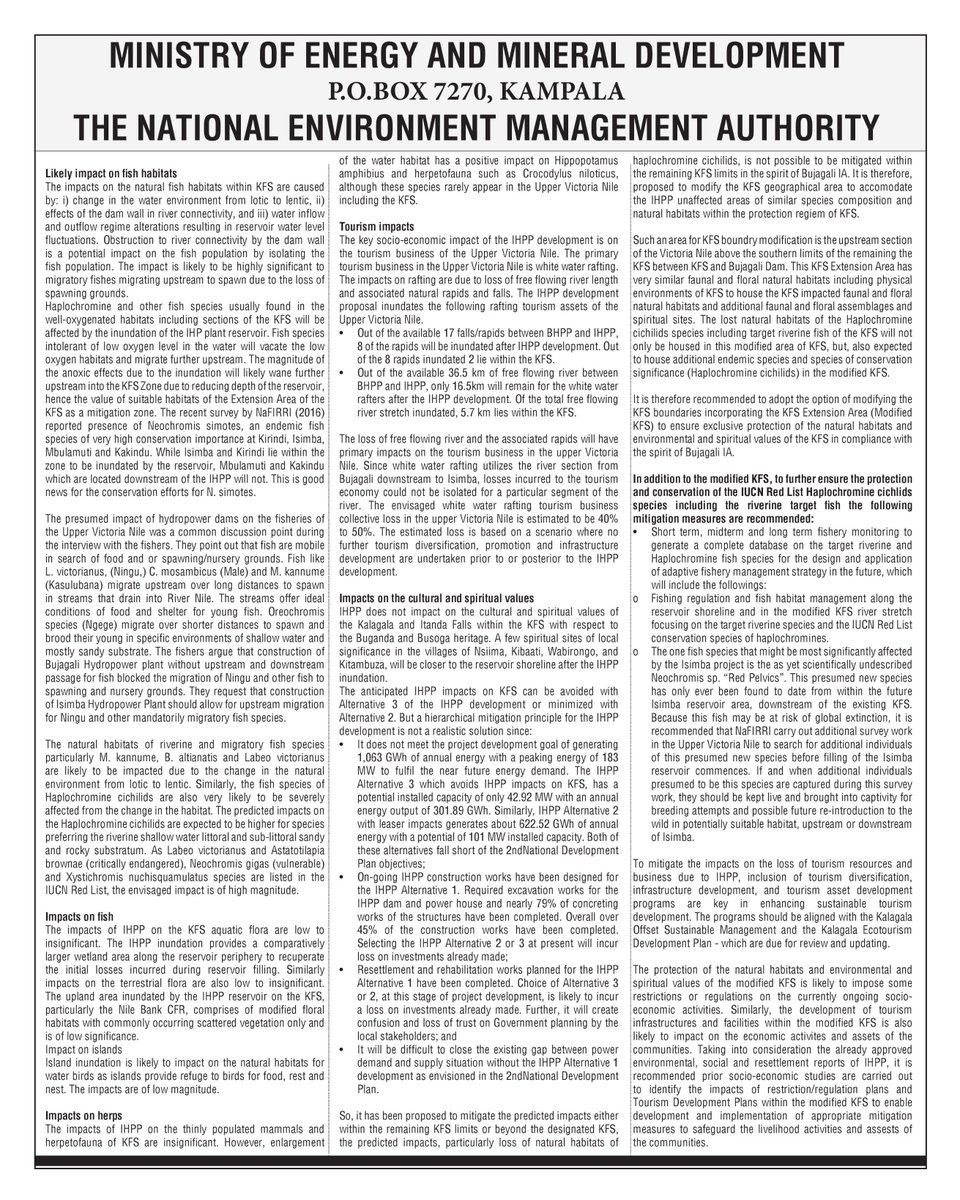 National Environment Management Authority (NEMA) tweet media