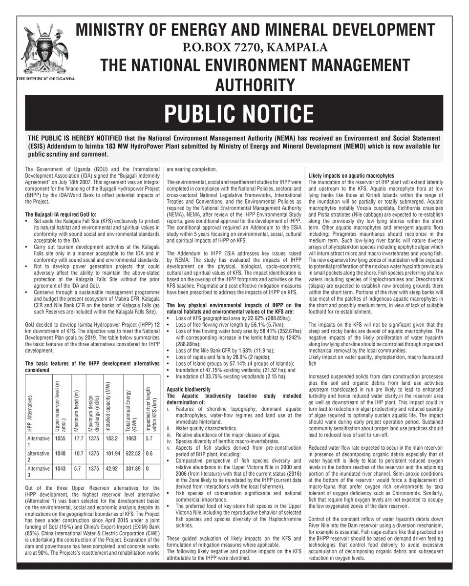 National Environment Management Authority (NEMA) tweet media