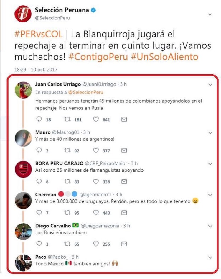 paolaguerrav's tweet photo. Hermoso ❤️ todos unidos!!! #VamosPeru #ArribaPeru https://t.co/JjqzGvvkVR