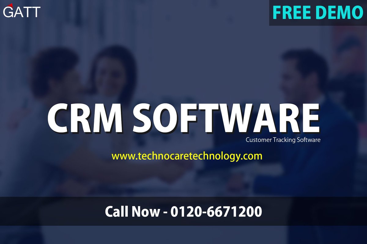 gatechnocare's tweet photo. How does #CustomerTrackingSoftware Assist in Creating a Better Relationship With Customers? #crmsoftware
https://t.co/NIfPlSf6bG https://t.co/N7eOEecRYP
