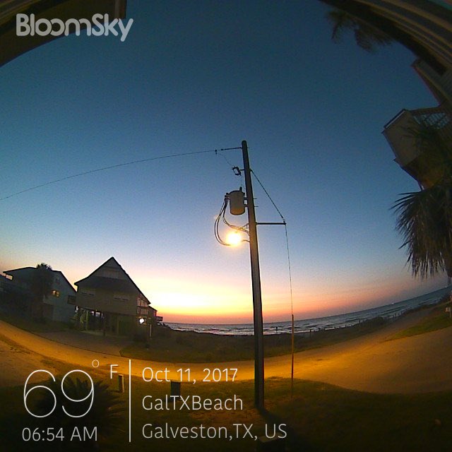 TodayMustBeDone's tweet image. Beautiful Galveston morning, cool and breezy