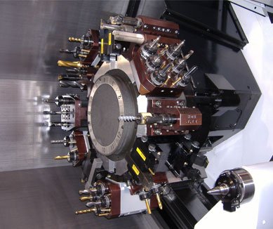 machiningdesign's tweet photo. Turret or Gang Tooling on a CNC Lathe? #CNCLatheMachine #LatheMachineTools via @CNCCookbook @ https://t.co/IAkN335Nvm https://t.co/Q82PgDl470