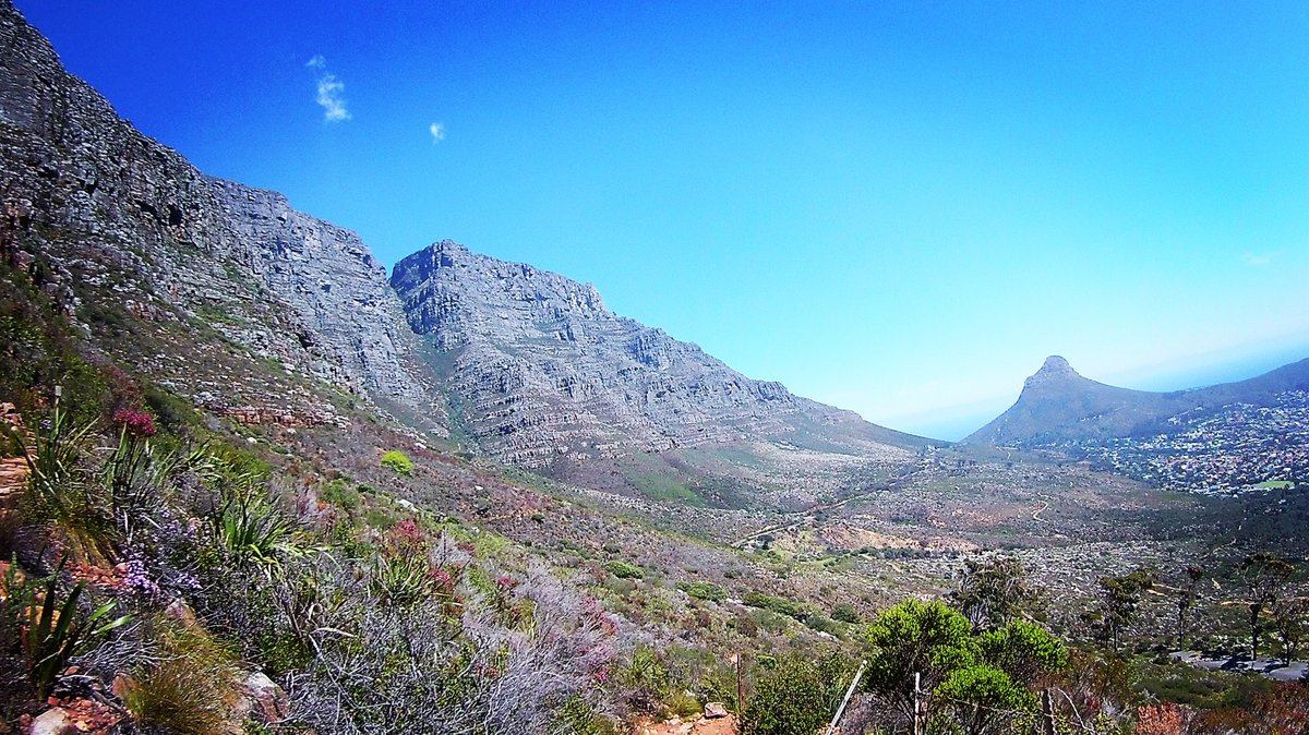 Brendan_Lombard's tweet photo. #IMoveMe Trail Running = FREEDOM. #GoRunIt #WantItMore #ASICSRunTough @ASICS_ZA @ASICS_FR Cape Town is showing off today! π. https://t.co/LGwt6dI3Ju