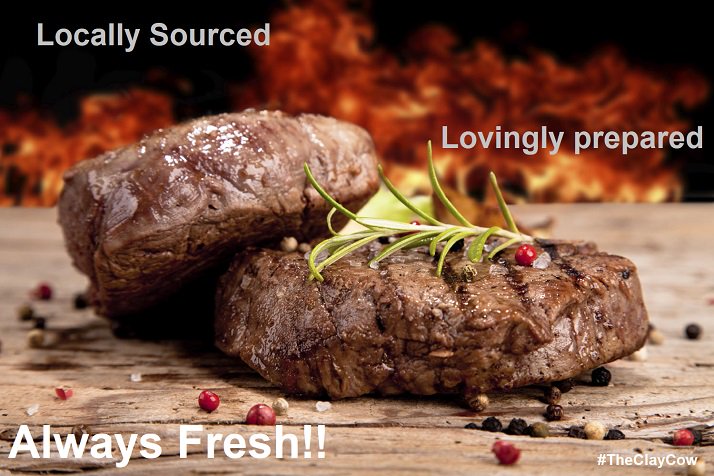 Have you had our incredible Fillet Steak for just £17.95?
Fillet Steak #TheClayCow