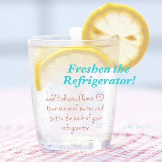 #Tip: Purify fridge: To freshen up the fridge or freezer when cleaning, add a few drops of lime, grapefruit .
#AncientMantraNaturals