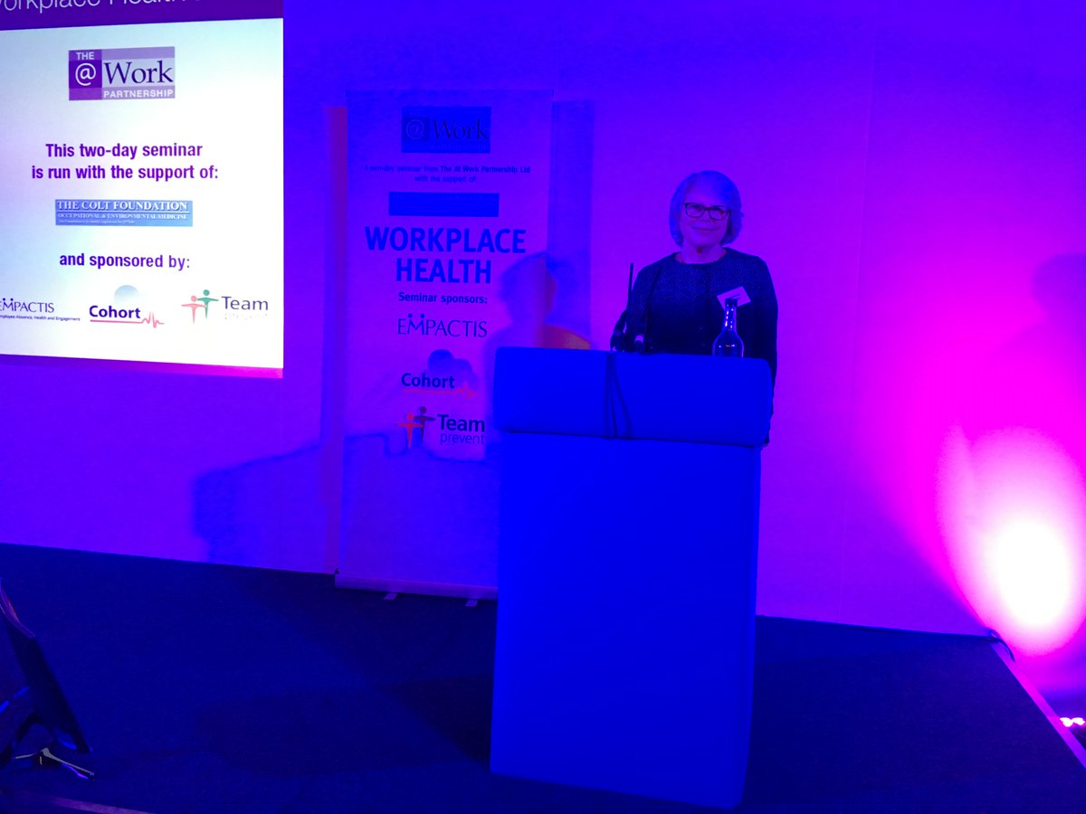 SchoolsAdvisory's tweet photo. #SAS #Nurses @OccHealthAtWork #2day #seminar #WorkplaceHealth
Nurse Tricia giving #5min #talk about #HealthyWeight #Healthlives https://t.co/SPAzqEF3Ba