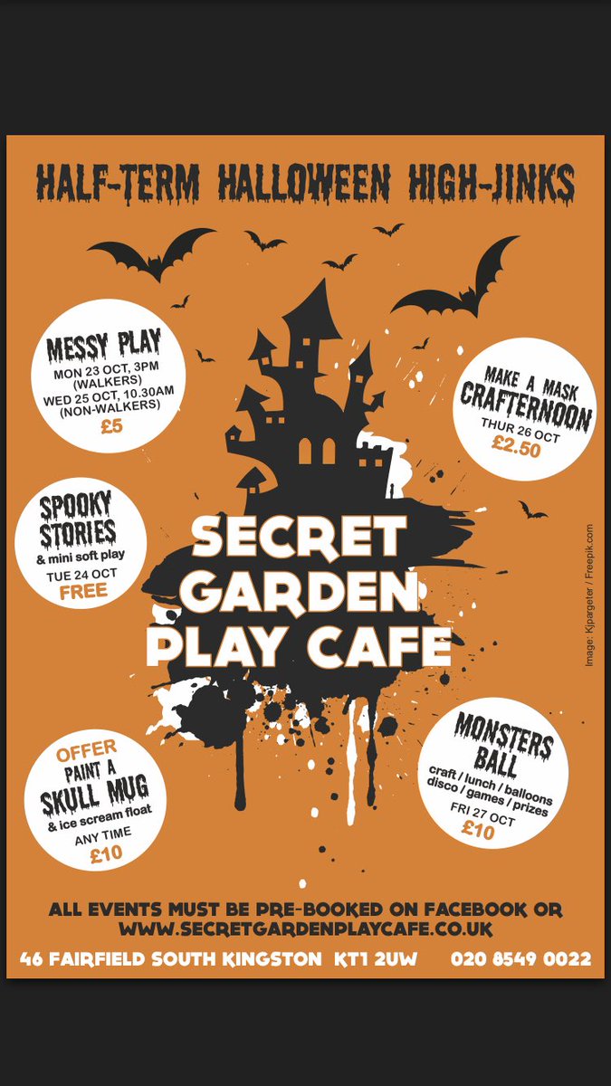 Half term plans? Here’s something for everyday! <a href="/TwickMums/">Twick Mums</a> <a href="/Netmums/">Netmums</a> <a href="/ilovekingstonuk/">I Love Kingston</a> <a href="/clubhubuk/">clubhubuk</a> @VIPMums