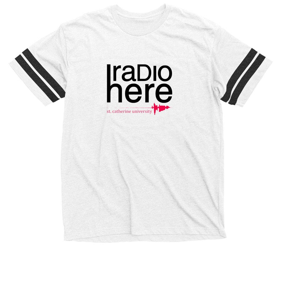 radiohere's tweet image. NEW: You can now get a radio here shirt @StKate! And, it comes in 8 different style and color options. #collegeradio bonfire.com/radio-here-log…