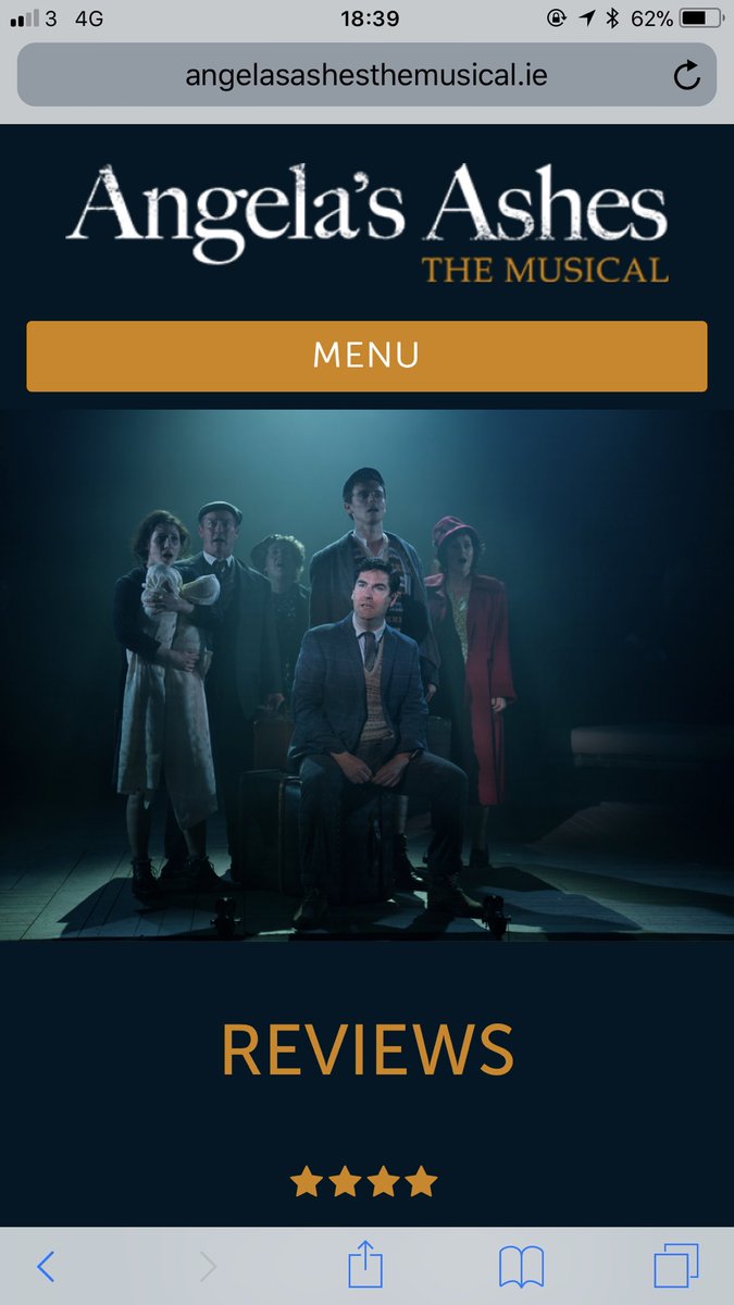 Great to see that #AngelasAshesTheMusical has a website .... would love to see this come back !!