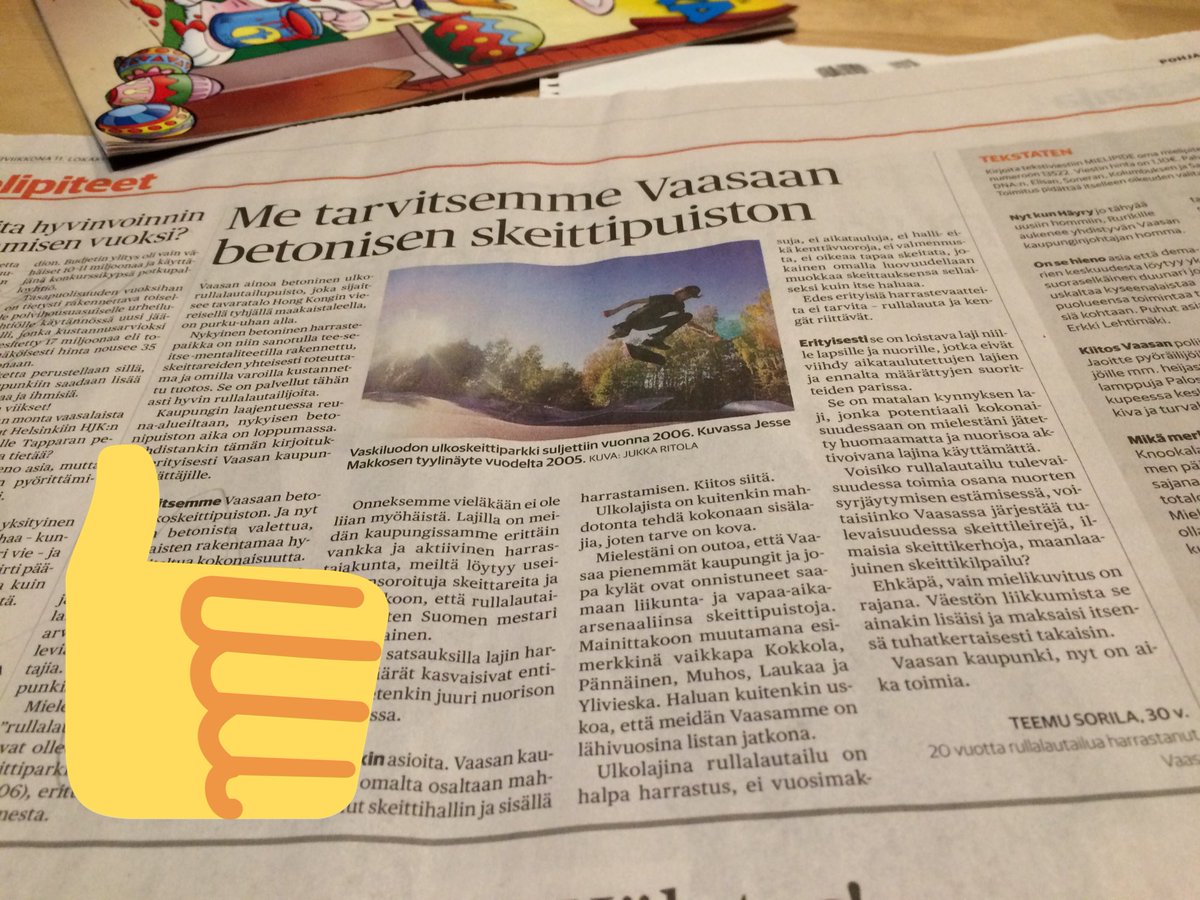 anueveva's tweet photo. Näin on! Mallia vaikka #umeå sta @teemusorila #vaasa https://t.co/nETjElMcJ5