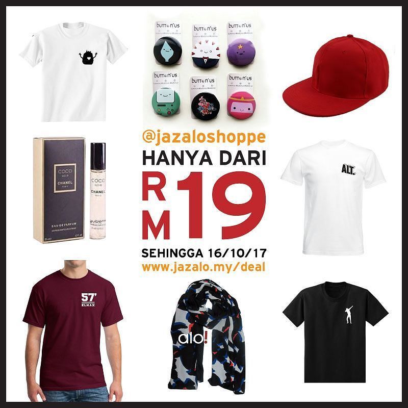 jazaloshoppe's tweet photo. #JAZALODEAL
Promosi RM19.00 sehingga 16/10/17!
Shop Online:
https://t.co/9Vz9qcR9wr
Shop via Messenger:
… https://t.co/MIauNFl9kg https://t.co/jOtQaITWLw