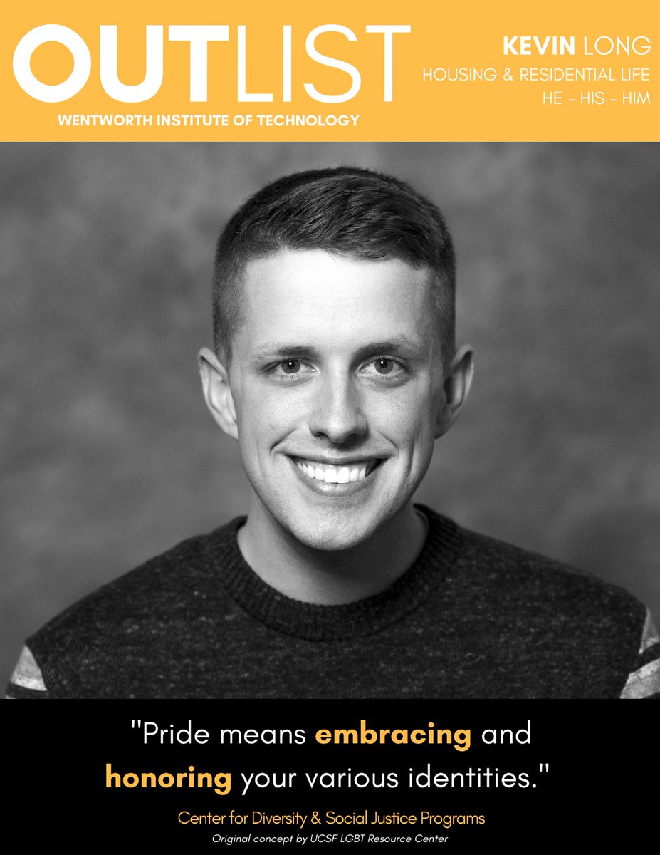 WITdiversity's tweet photo. Out. Proud. Wentworth #OutList 💛 https://t.co/QR3P78S85U