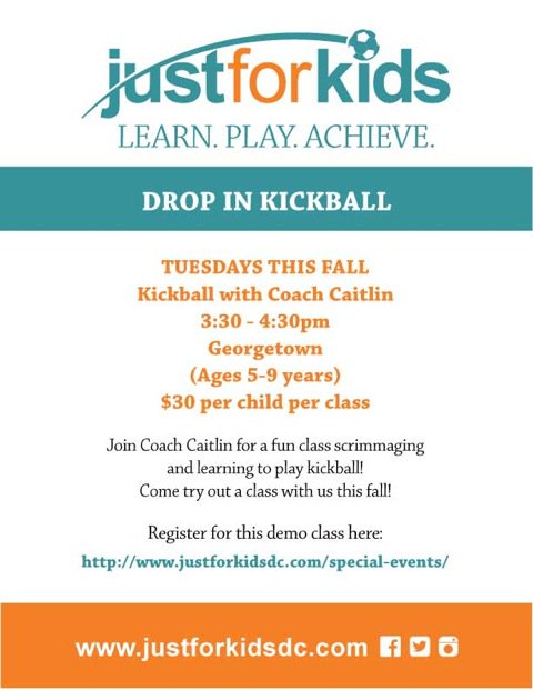 JustForKidsDC's tweet image. New Drop-in classes just attended to the Fall Schedule!
justforkidsdc.com/special-events/