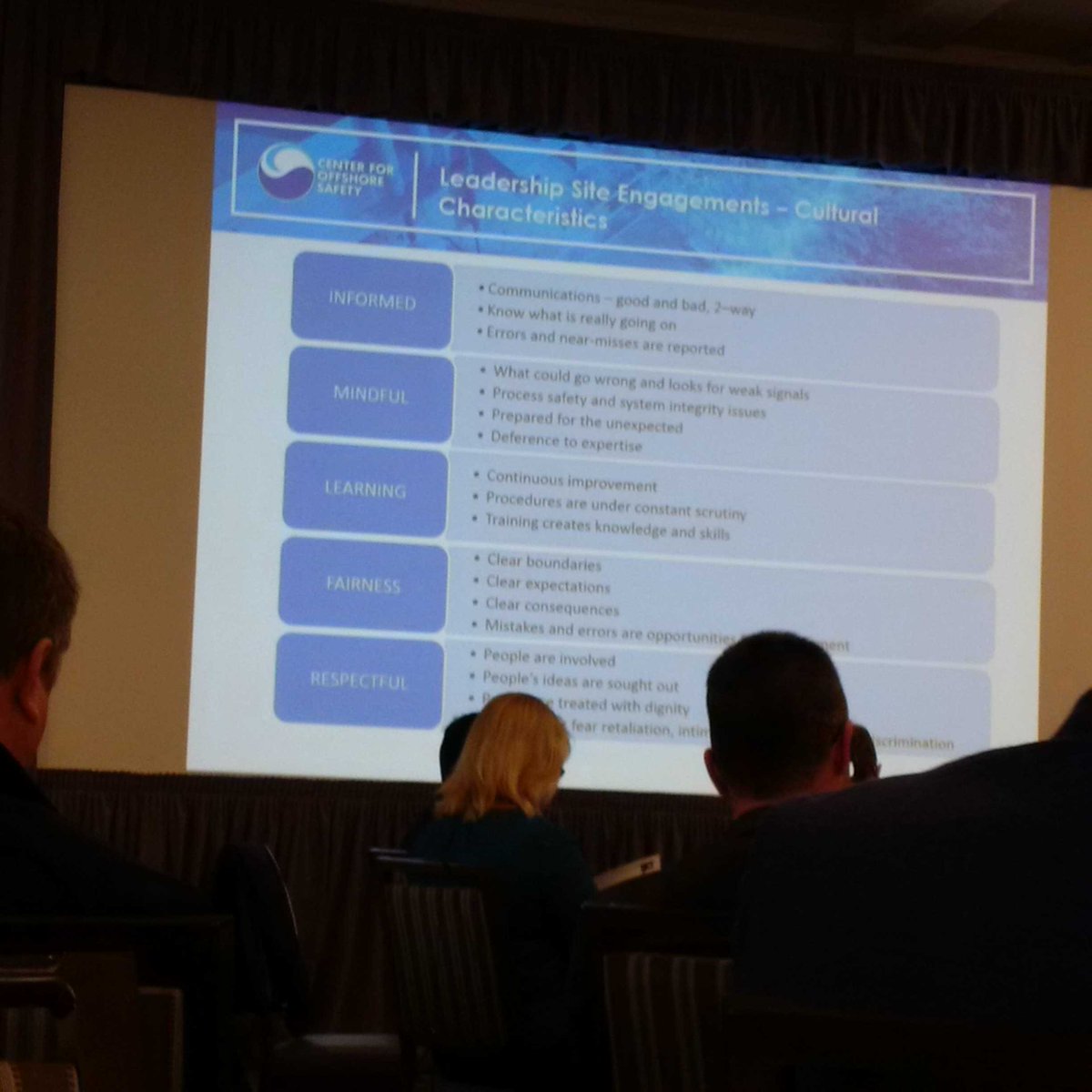 "Leadership characteristics that support a positive safety culture. #NSsafetysummit #transformationalleadership