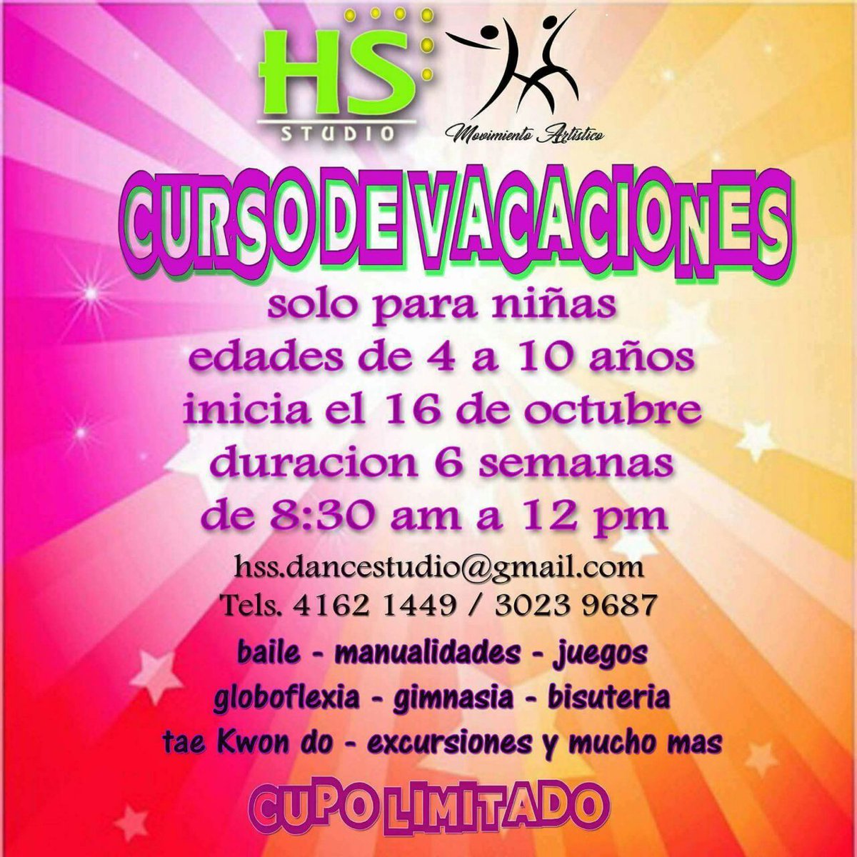 StageMT's tweet image. Te esperamos a nuestro curso de vacaciones!!!