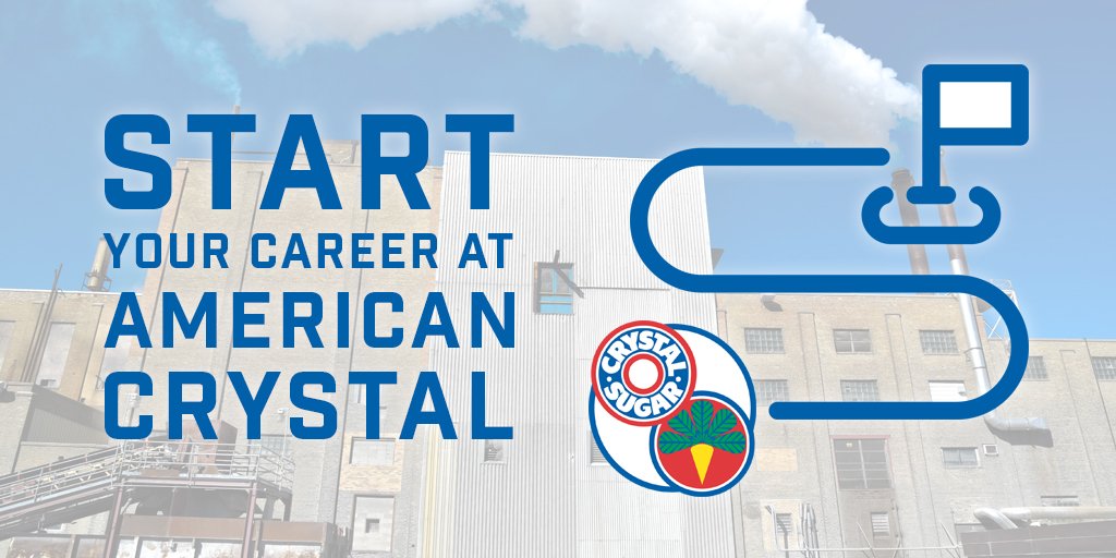 CrystalSugarCo's tweet photo. Looking for a #FactoryJob? We have opportunities for you! Take a look: https://t.co/xJxOArSSwM #CrystalCareers #GrowWithUs https://t.co/VxBI4Af1wn