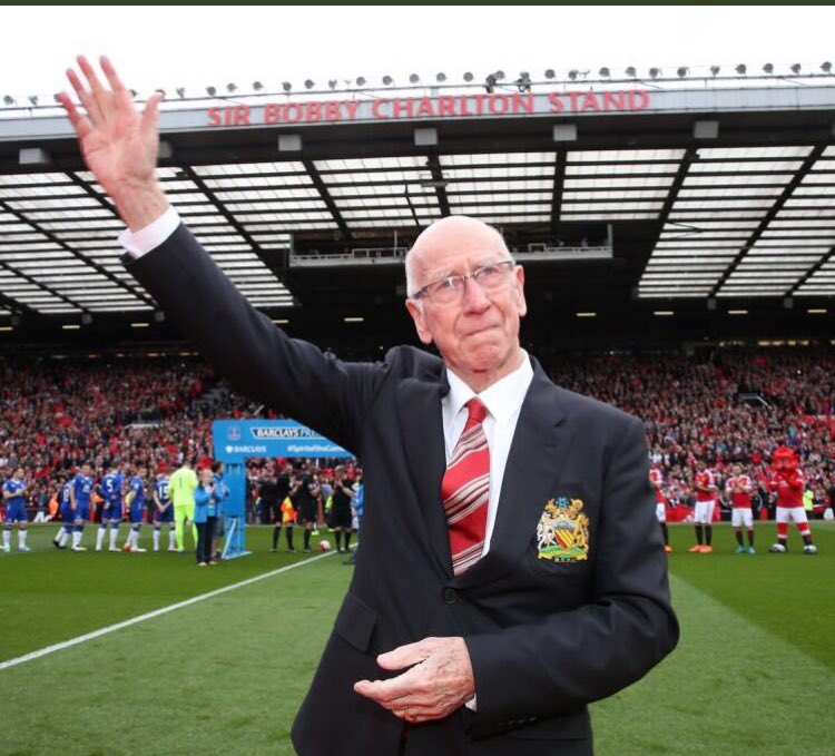 Happy birthday to Mr Manchester United Sir Bobby Charlton. 80 years young. 