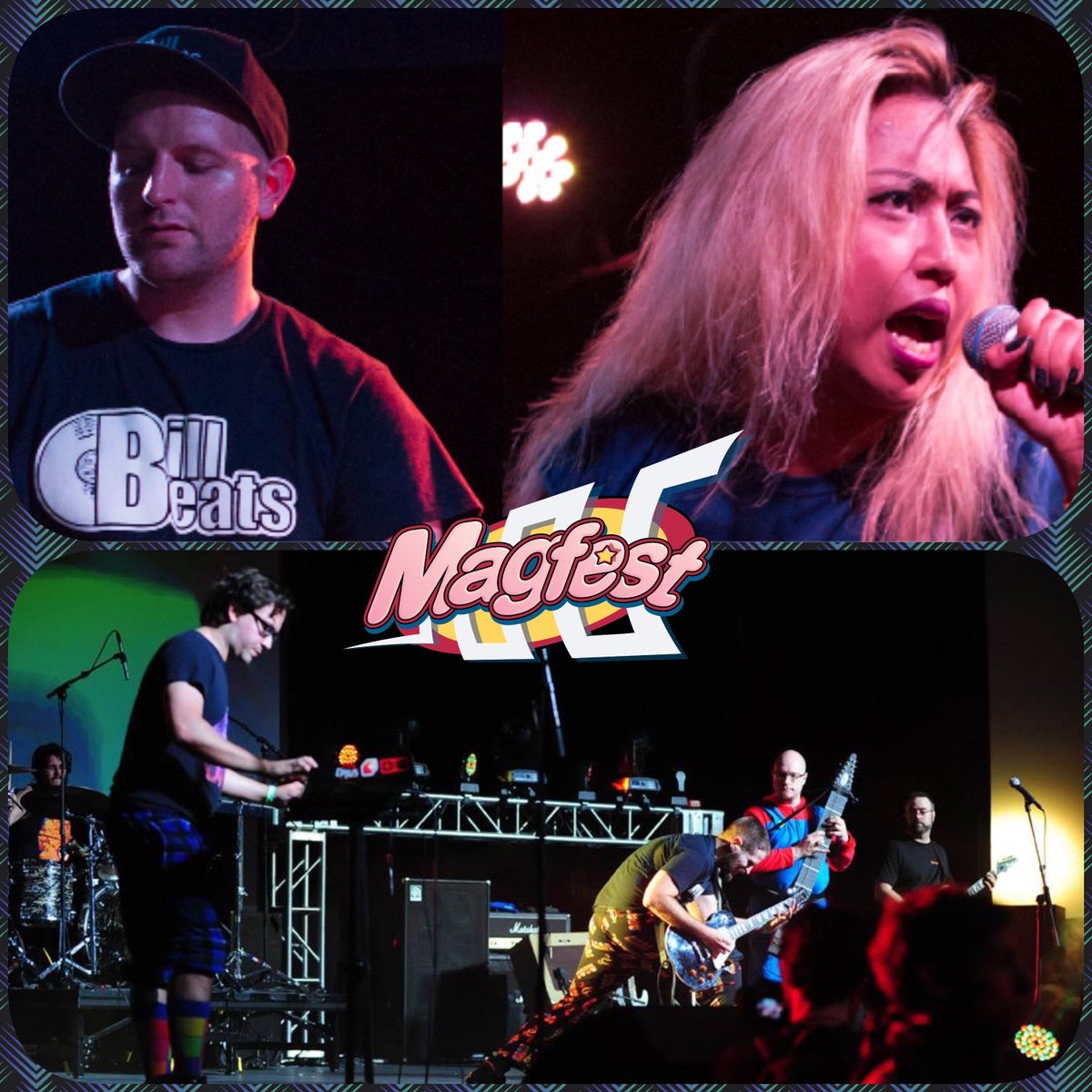 MAGFest's tweet photo. THE #SUPERMAG2018 MUSIC HYPE TRAIN BRAKES ARE TOAST! #OOPS HAVE MOAR! #Shubzilla x #BillBeats & #LONELYROLLINGSTARS!
https://t.co/foWMUSrfV8 https://t.co/9lXe2OoUxE