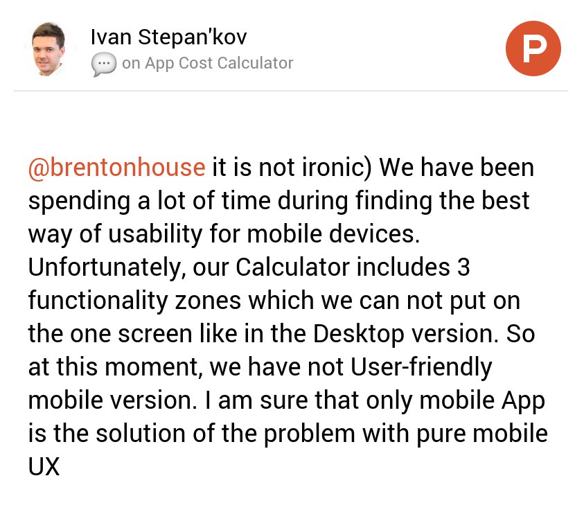 Multique's tweet photo. My thoughts on App Cost Calculator on @ProductHunt cc @brentonhouse https://t.co/FmjRrkB6Nf https://t.co/aZNFoIWRGy