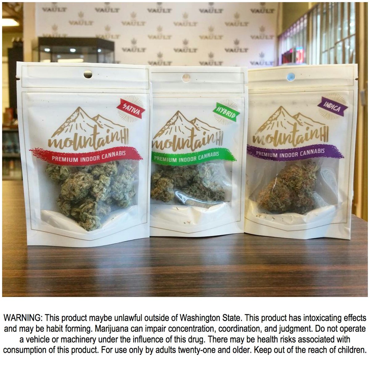 Mountain Hi flower in store! 🏔
#thevaultcannabis #mountainhi #cannabis #flower #recshop #cannabiscommunity #highsociety #stonernation #420