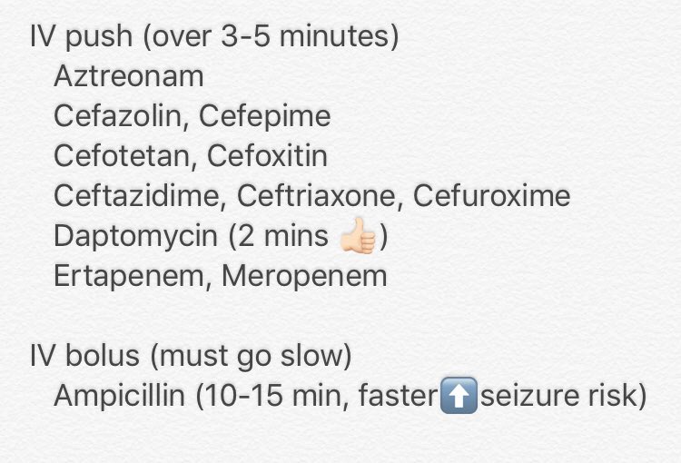 ErinMcCreary's tweet photo. Minibag+, 50 &amp; 100 mL fluid shortage got you down? Here’s how ID pharmacists can help. #IVtoPO #IVpushABX #antimicrobialstewardship https://t.co/XV6YBrfqvN
