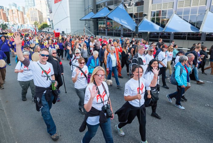 FortisBC's tweet photo. FortisBC employees join Canadians on a Walk for Reconciliation: https://t.co/UjyRh8r0c3 #WalkForRec https://t.co/RoVgYAFQ10