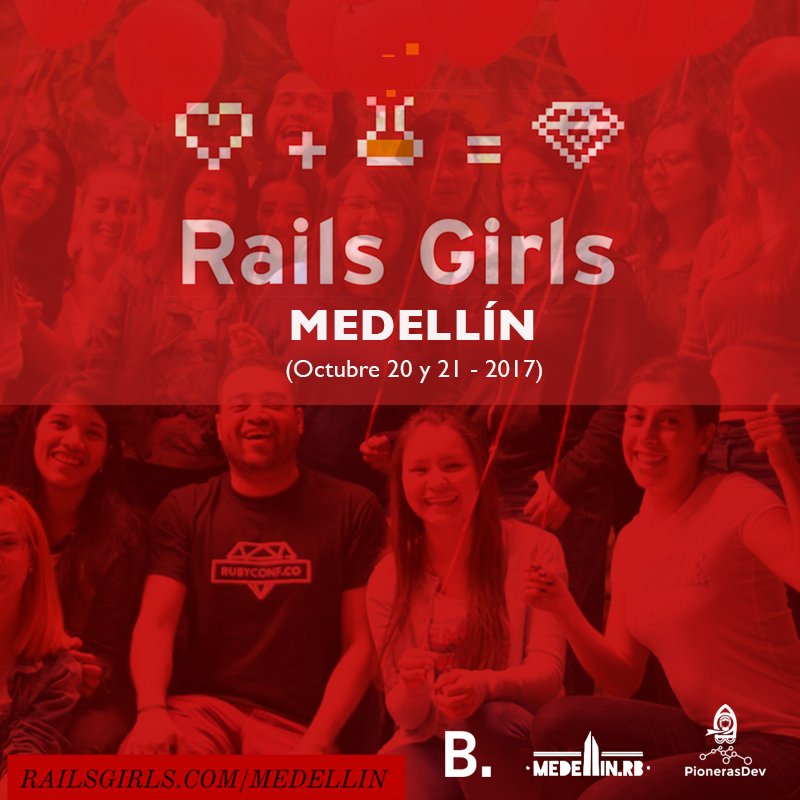 Rails Girls Medellin tweet media