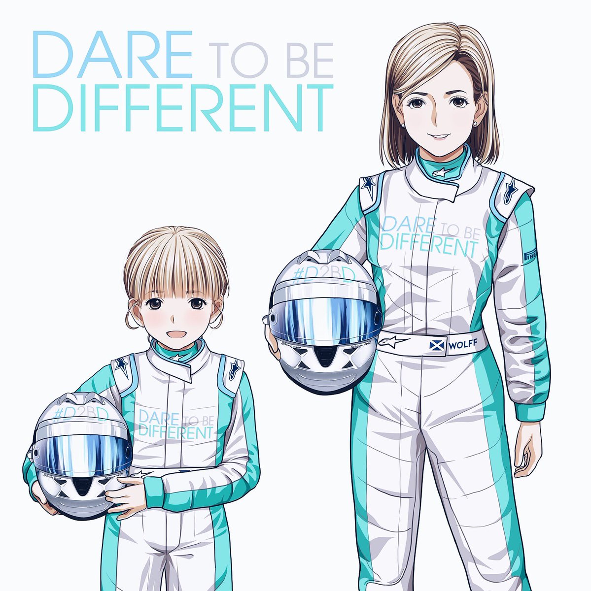 Susie_Wolff's tweet photo. On #internationaldayofthegirl we get ready to launch Dare to be Different in Germany 🚀🇩🇪🙌🏻 https://t.co/AElyoEb6Qt