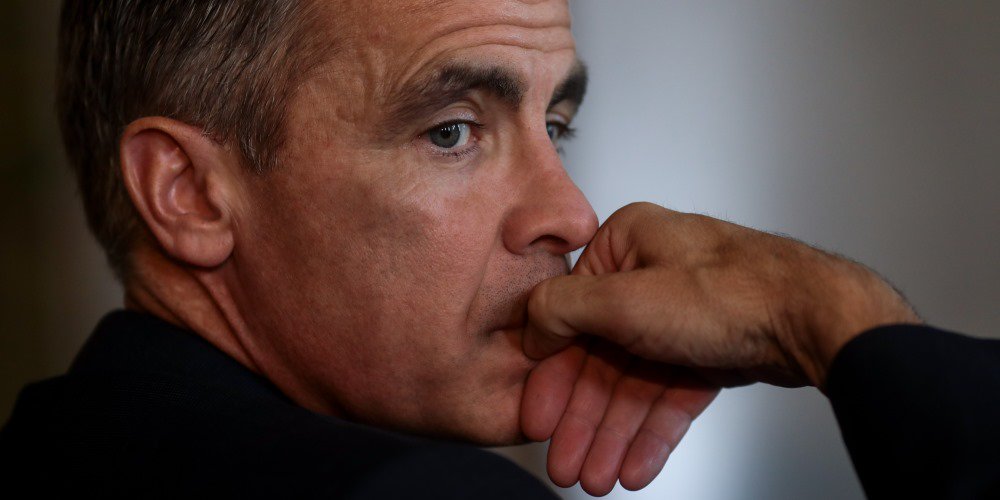 business's tweet image. Mark Carney is ready to raise interest rates from a position of weakness and not strength bloom.bg/2i63yTZ