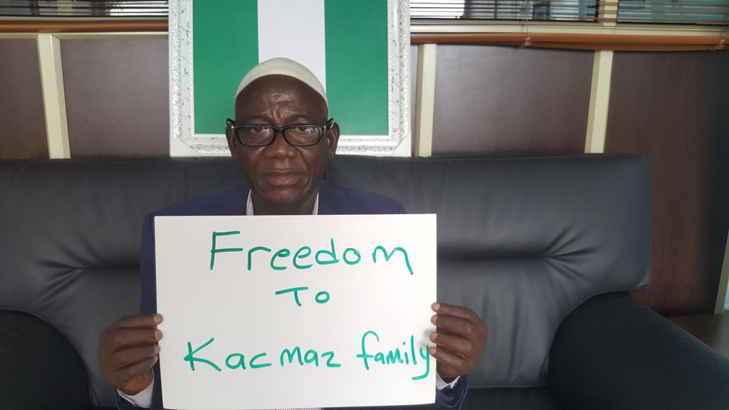 pakturkfile's tweet photo. [Pic 14] Support our new picture campaign. Send your picture with the slogan #FreedomToKacmazFamily as tweet or DM. https://t.co/rW6blZ4T2Q