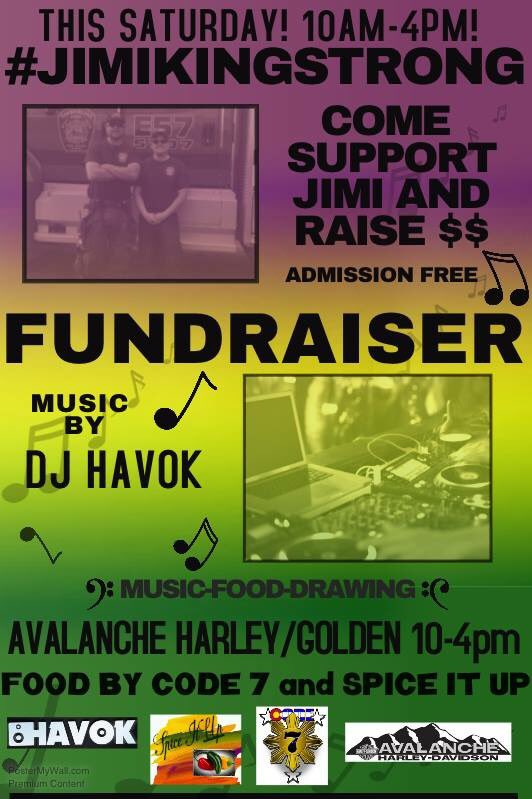 hmnbrdtank's tweet photo. Hosting our first fundraiser. #JimiKingStrong https://t.co/onIGdscP0z