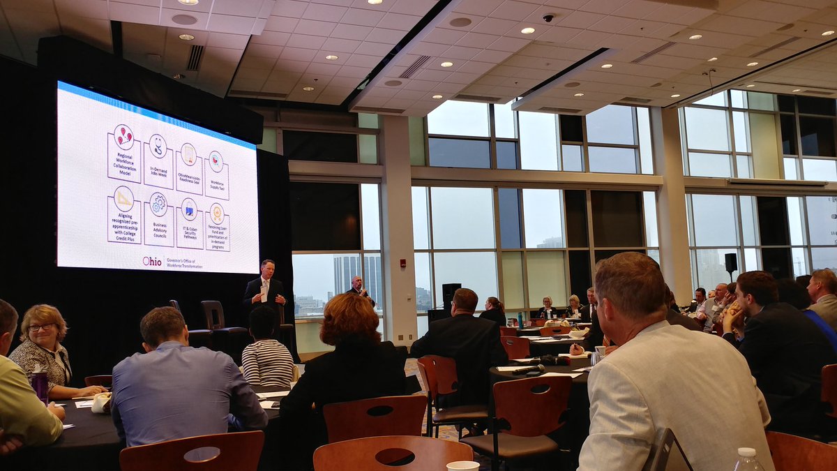 .<a href="/OhioOWT/">Ohio OWT</a> Ryan Burgess shares an update of key initiatives that address workforce needs and build a skilled talent pool. #CompactSummit