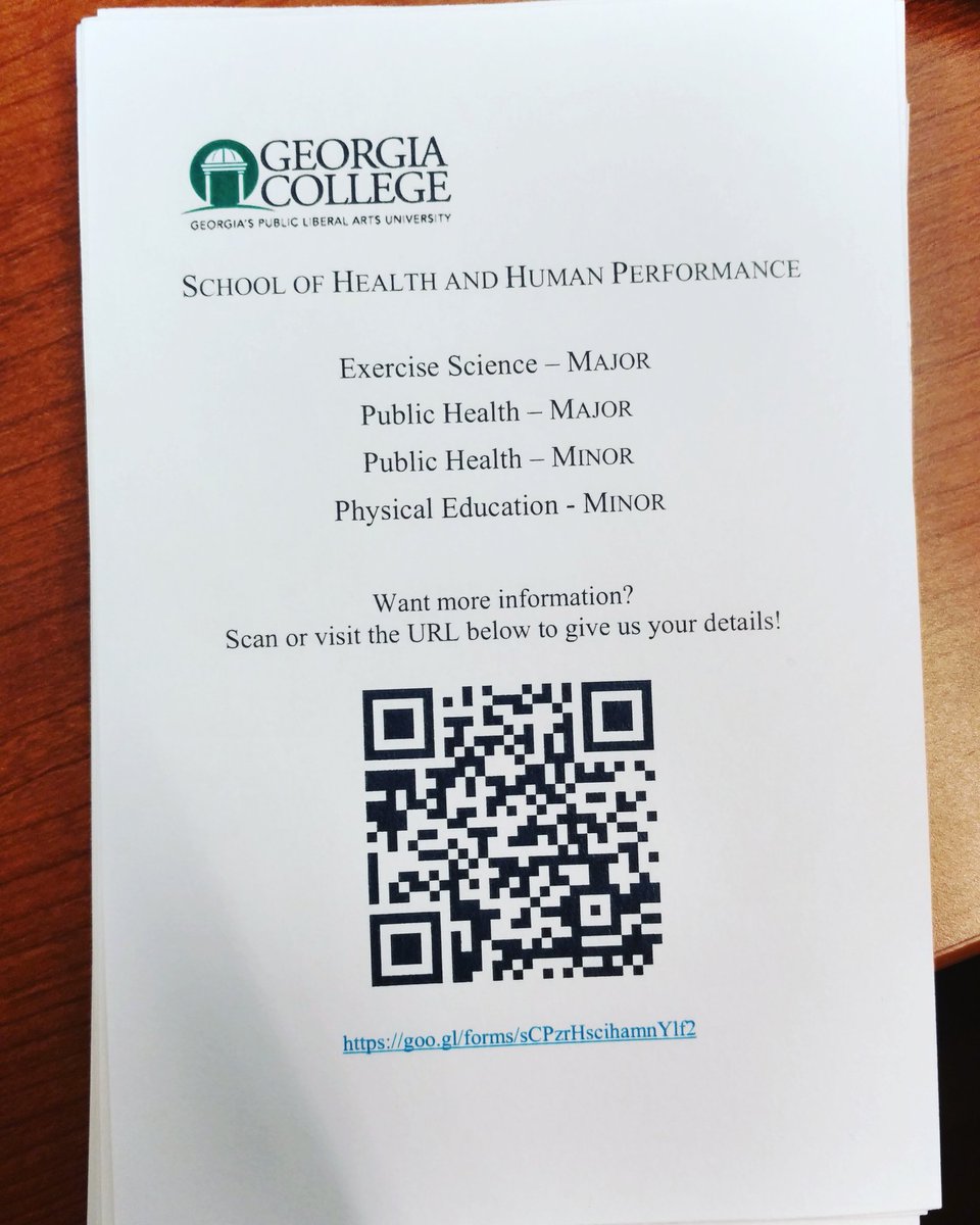 GC_SHHP's tweet image. Want to know more about our programs? Coming to @GeorgiaCollege #AcademicExpo? Give us your details and we'll be in touch!