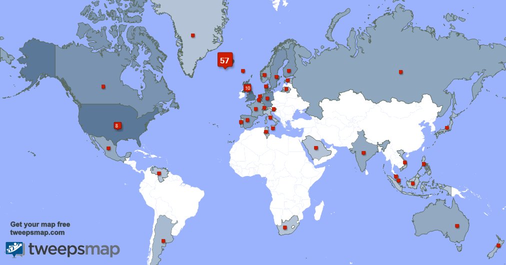 I have 8 new followers from Iceland, and more last week. See tweepsmap.com/!Reykjavik_City