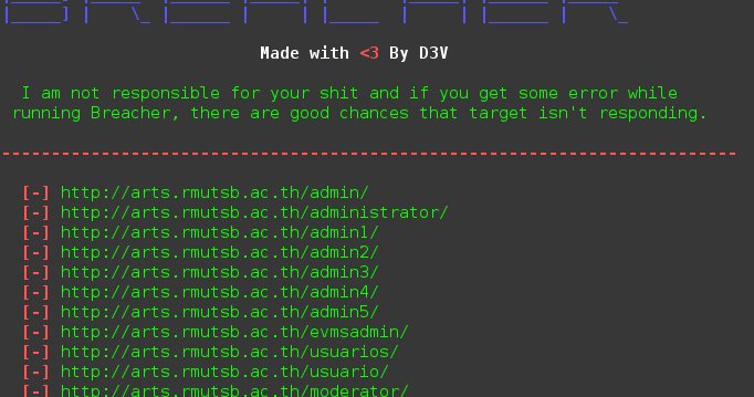 KitPloit's tweet photo. Breacher - Tool To Find Admin Login Pages And EAR Vulnerabilites https://t.co/420FodYVw5 #AdminPanelFinder #Breacher #Extension https://t.co/aYJfDFHk1M