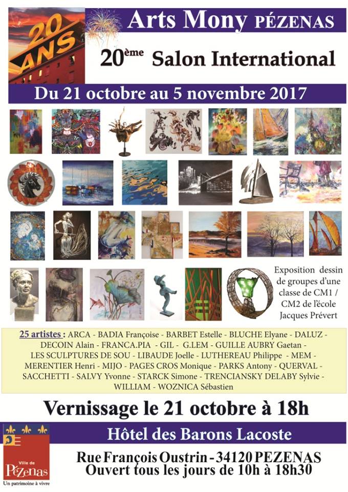 talentsdart's tweet photo. Retrouvez @talentsdart au Salon ARTS MONY - Pézenas 

#Peinture #sculpture #contemporaryart #AlainDecoin #NathalieSacchetti #SculpturesdeSou https://t.co/3M64iZnTmu