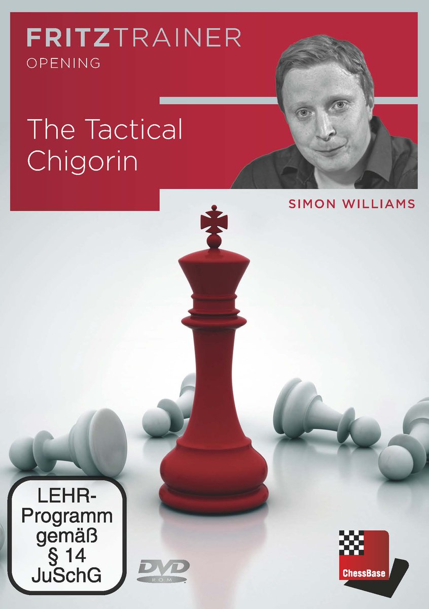 TheChessShopUK's tweet photo. The Tactical Chigorin by @ginger_gm in stock now: https://t.co/mUzRFUuN53 #chess #chessbase #chigorin https://t.co/84x1fzKLmK