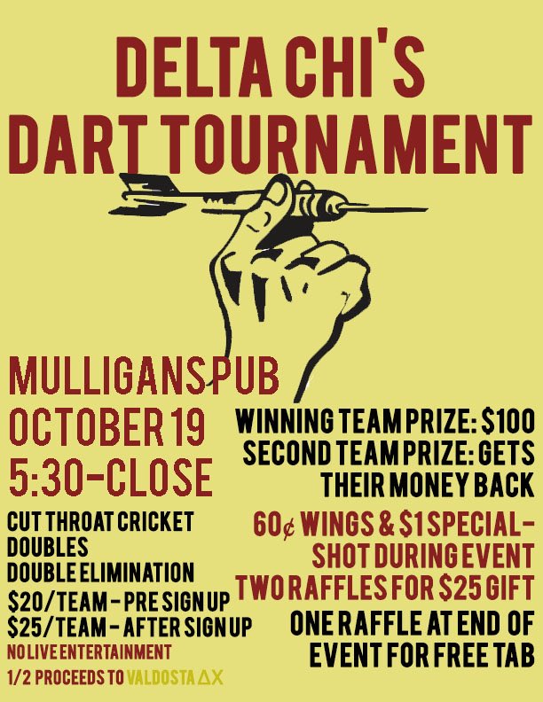 We look forward to seeing you all at Mulligan’s on the 19th!