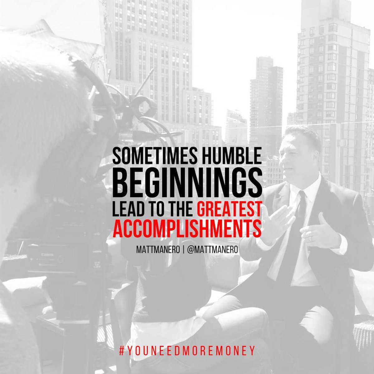 MattManero's tweet image. I started my company in a one bedroom apartment with a fold up table and a telephone. That company is now doing over $150M annually #Success