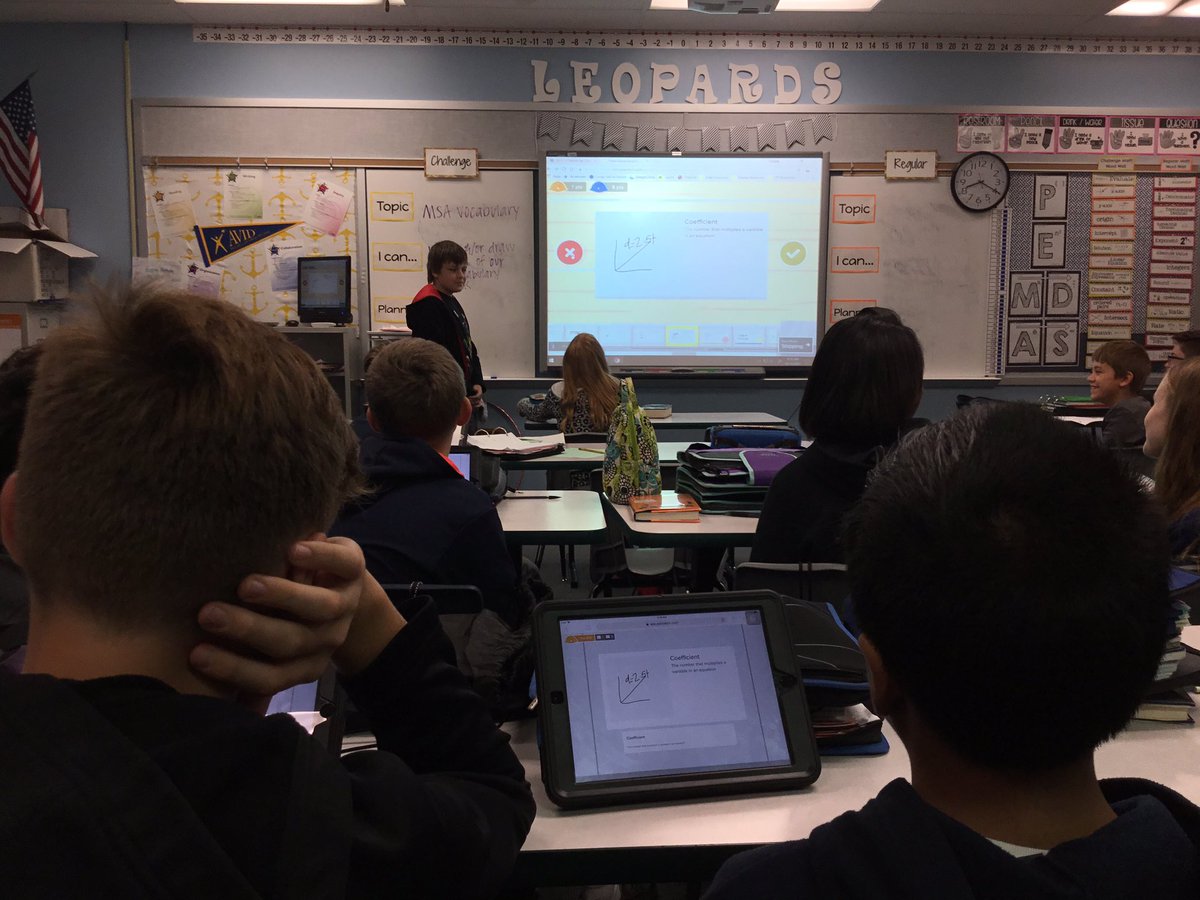 ChelseaJacobs23's tweet image. Reviewing vocabulary with @PearDeck in challenge math today.  Night shift won! 🏆 #lmstech