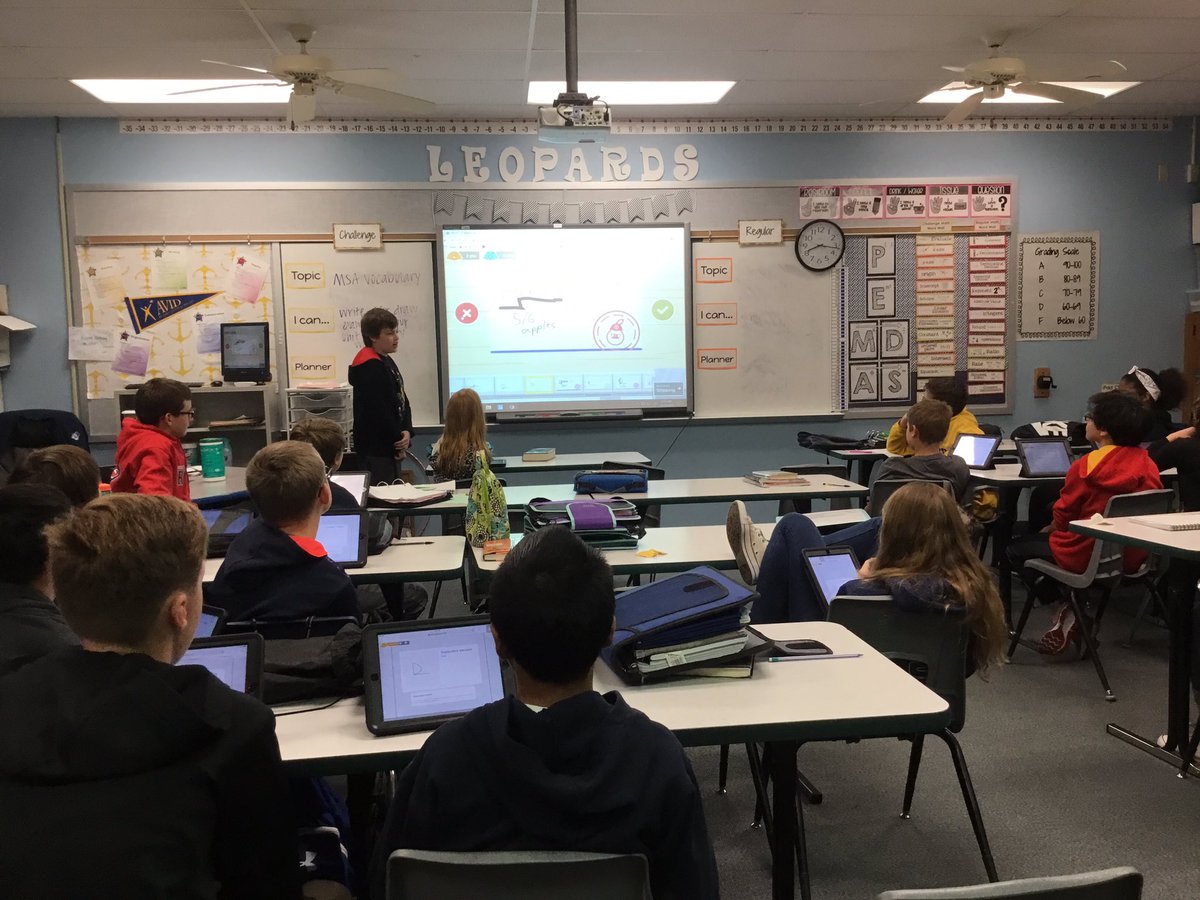 ChelseaJacobs23's tweet image. Reviewing vocabulary with @PearDeck in challenge math today.  Night shift won! 🏆 #lmstech