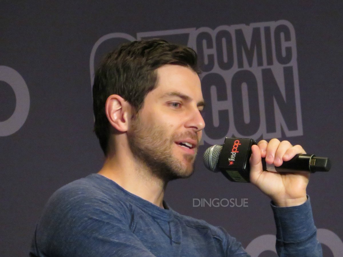 dingosue's tweet photo. David Giuntoli at Sydney @OzComicCon. #GrimmPanel Sunday, October 1st, 2017. #Grimm @mistergiuntoli #DavidGiuntoli https://t.co/rkUcdE0SOC