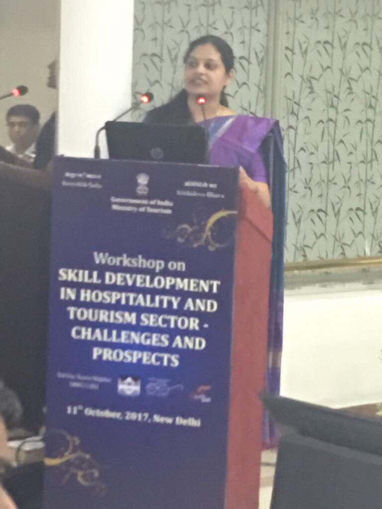 skillthsc's tweet photo. Dr. Sinha, COO, THSC as a speaker on workshop on skill development in hospitality and tourism sector-challenges and prospects.
#SkillTHSC https://t.co/fyEfsEiGPd