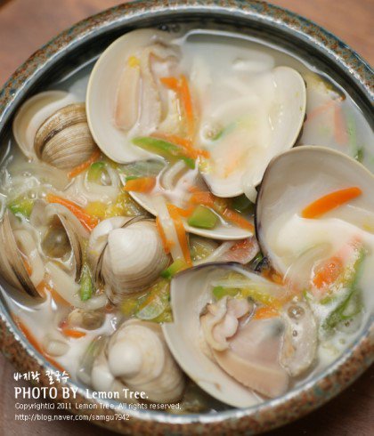 🙌요리_
바지락 칼국수 만들기 황금레시피 
출처 : 레몬트리 .. | 블로그
↪(클릭)naver.me/FdBdpPBK