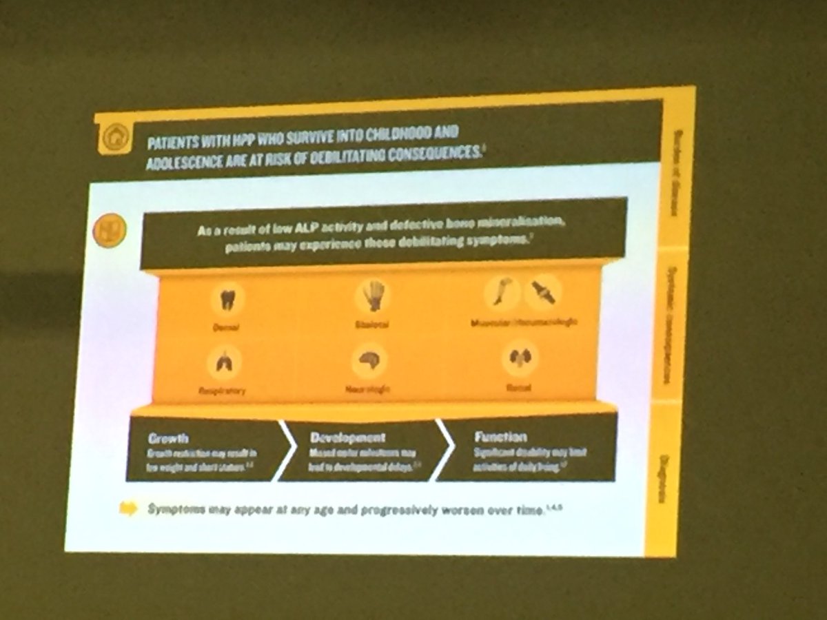 Hypophosphatasia as a cause of nephrocalcinosis/ bone pain/fractures etc. Low ALP eg &lt;40. PTH low or normal. PO4 high. Enzyme replacement.