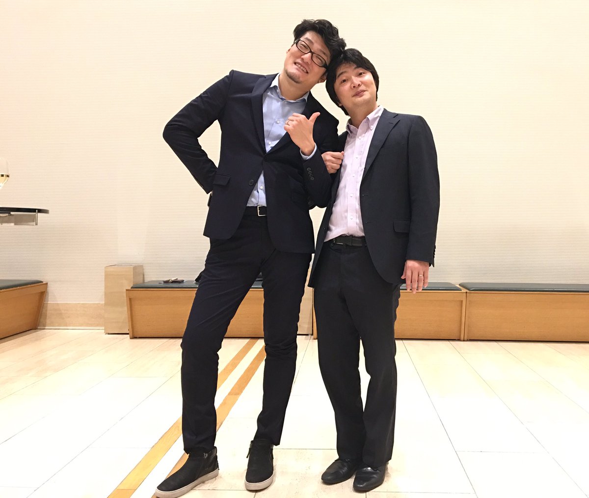 ジャパン アーツ Japan Arts 西村悟 山田和樹 仲良しツーショット お疲れ様でした 西村悟テノールリサイタル T Co Aodmlouqop Twitter