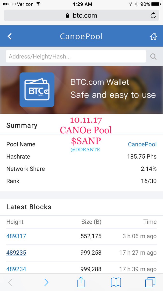 DDRANTE's tweet photo. @MobileWrapsCA @Amazonas_AZFL @GMA @CBSThisMorning @otc_watch @CNN @MarijuanaStocks @otcrunners @OTCReporter $SANP = #CANOePool #BTC Miner🤑
$BTC
$AZFL
Got several 💰M under 0.0017
Hehehehe
https://t.co/ZQnWBquSX2 https://t.co/mPZ7cYKqjQ