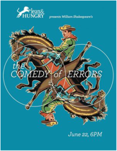 LeanAndHungry's tweet photo. #14 Comedy of Errors
June 2014
#LnH10Years https://t.co/bPiGpKz6yh