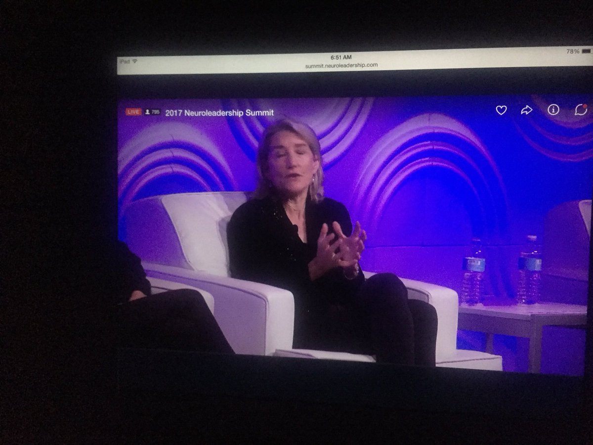 LisaLBlosser's tweet photo. βBig teamingβ talk with Amy Edmondson at #NLS2017 live stream. #leadership #neuroscience #teams https://t.co/PbwIfHbsB2